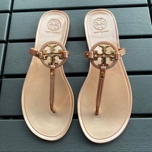 Tory Burch Mini Miller Rose Gold | Size 7